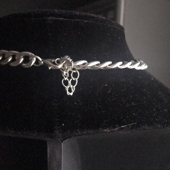 Chains/Charms Statement Necklace 20inches - Picture 5 of 5